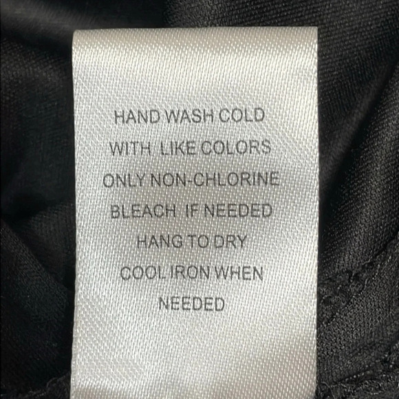 NWOT DR2 by Daniel Rainn Black Floral Sleeveless V-Neck Dress S - Picture 15 of 16